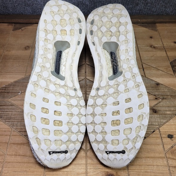 Adidas Mens UltraBoost 3.0 Men's 10.5 S80636 Knit White Running Shoes Sneakers - Picture 8 of 13